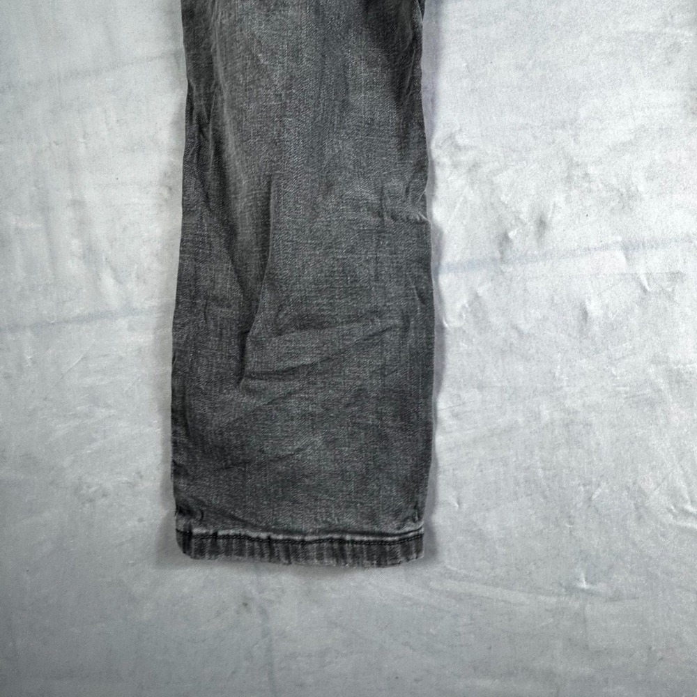 Urban Star Classic Jeans Mens 36x30 Gray Denim Cotton Stretch Slim Straight Leg - Picture 5 of 16